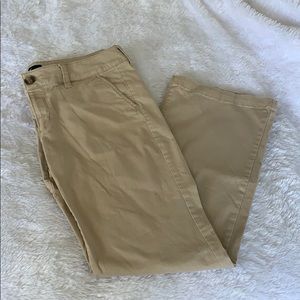 AMERICAN EAGLE KICK BOOT KHAKIS